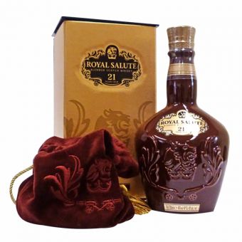 Rượu Chivas 21 Royal Salute 750ml màu đỏ, xách tay từ Nhật Bản