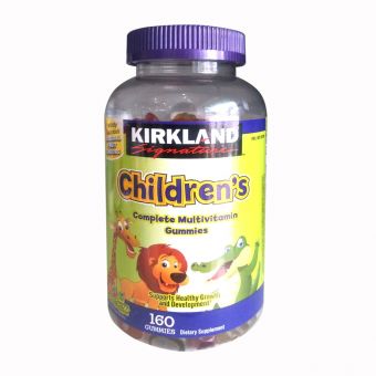 Kẹo dẻo Kirkland Children’s Complete Multivitamin của Mỹ