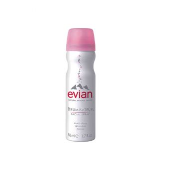 Xịt Khoáng Dưỡng Ẩm Evian Natural Mineral Water Mist 50ml