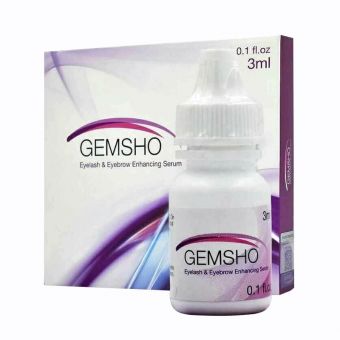 Serum dưỡng mi Gemsho Eyelash & Eyebrow giúp dài mi đen mày