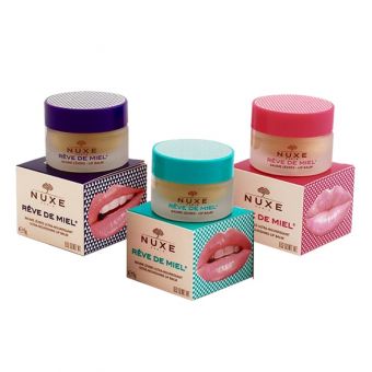 Son dưỡng Nuxe Reve De Miel 15g dạng hũ chính hãng Pháp