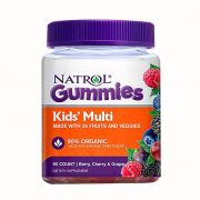 Kẹo dẻo bổ sung vitamin cho bé Natrol Gummies Kids Multi 90v