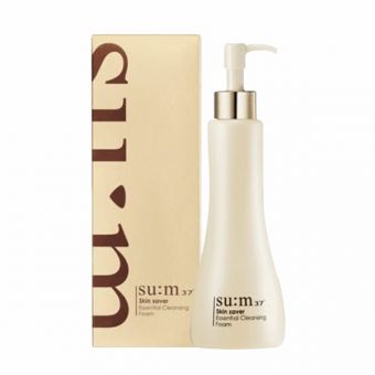 Sữa rửa mặt Su:m37 Skin Saver Essential Cleansing Foam chai có vòi