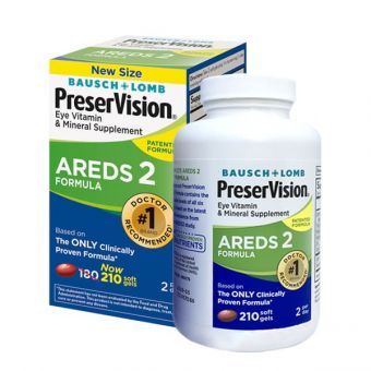 Viên uống bổ mắt PreserVision Areds 2 Formula của Mỹ 210v