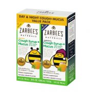 Set siro ho ngày đêm cho bé Zarbee’s Cough Syrup + Mucus