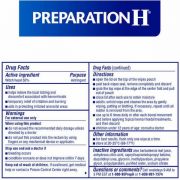 Khăn lau trị trĩ Preparation H Hemorrhoidal Wipes Mỹ 180 miếng