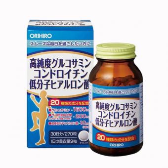 Viên uống bổ khớp Orihiro Glucosamine Chondroitin Hyaluronic Acid