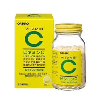 Vitamin C 1000mg Orihiro Nhật Bản hộp 300 viên chính hãng