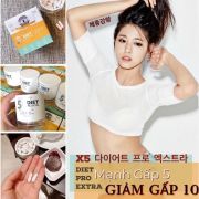 Giảm cân x5 Diet Pro Extra Genie Hàn Quốc, hộp 30 viên