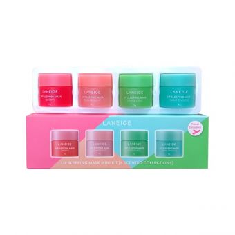 Set 4 mặt nạ ngủ môi Laneige Lip Sleeping 8g x 4 màu