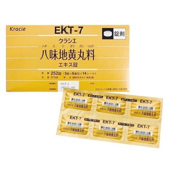 Viên uống bổ thận EKT-7 Kracie Hachimi 252 viên của Nhật