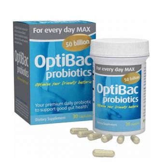 Men vi sinh Optibac Probiotics 50 Billion For Every Day Max