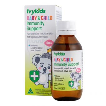 Siro tăng miễn dịch IvyKids Baby & Child Immunity Support