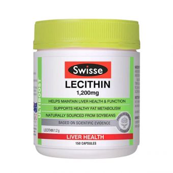 Viên uống mầm đậu nành Swisse Lecithin 1200mg 150 viên