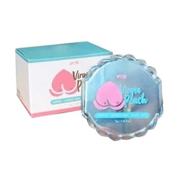 Kem trị thâm nhũ hoa, nách bẹn Genie Virgin Peach hũ 15g