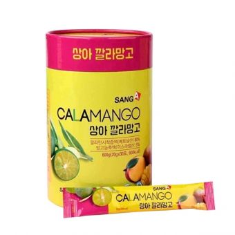 Nước ép xoài Calamango Sanga hỗ trợ giảm cân, detox cơ thể