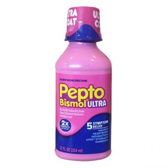 Siro hỗ trợ tiêu hóa, dạ dày Pepto Bismol Ultra 354ml Mỹ