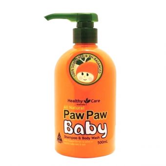 Sữa tắm gội cho bé Paw Paw Baby Healthy Care 500ml Úc