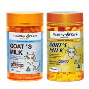 Viên sữa dê Goat Milk Healthy Care Úc 300 viên, 2 hương vị