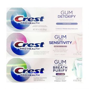 Kem đánh răng Crest Pro-Health Gum 116g chăm sóc răng nướu