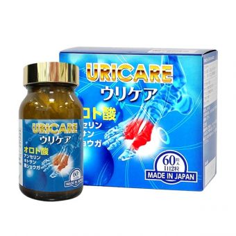 Viên uống hỗ trợ giảm gout Uricare JpanWell của Nhật Bản