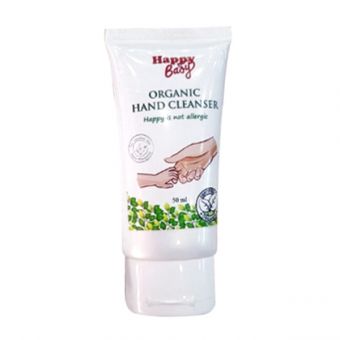 Gel rửa tay khô Happy Baby Organic Hand Cleanser cho bé