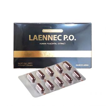 Viên uống nhau thai người Laennec P.O Human 420mg 100 viên