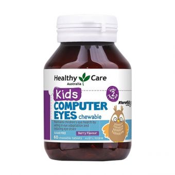 Kẹo bổ mắt cho bé Healthy Care Kids Computer Eyes Úc 60 viên