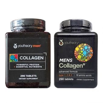 Youtheory Mens Collagen 290 viên mẫu mới - Dành cho nam