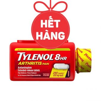 Viên uống giảm đau Tylenol 8Hr Arthritis Pain 650mg