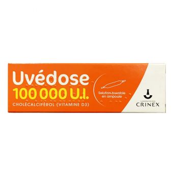 Vitamin D3 Uvedose 100000IU của Pháp, ống 2ml