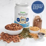 Bột Protein hữu cơ Orgain Simple Plant Protein Powder của Mỹ