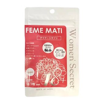 Viên uống phụ khoa Feme Mati Women Secret 30 viên Nhật Bản