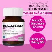 Viên sắt Blackmores Bio Iron Advanced 30 viên của Úc