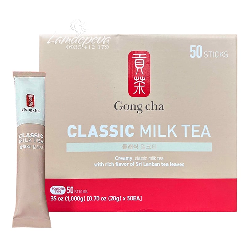 Tr s a Gong Cha Classic Milk Tea 50 g i H n Qu c EVA