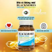 Dầu cá không mùi Blackmores Odourless Fish Oil Mini Caps