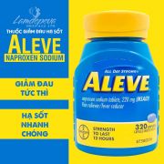 Thuốc giảm đau Aleve 220mg của Mỹ hộp 320 viên giá tốt