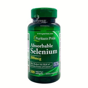 Viên uống Absorbable Selenium 200mcg Puritans Pride 100 viên