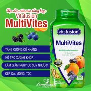  Kẹo dẻo bổ sung vitamin Vitafusion MultiVites 260 viên Mỹ 