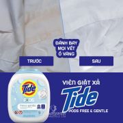 Viên giặt xả Tide Pods Free & Gentle của Mỹ thùng 152 viên