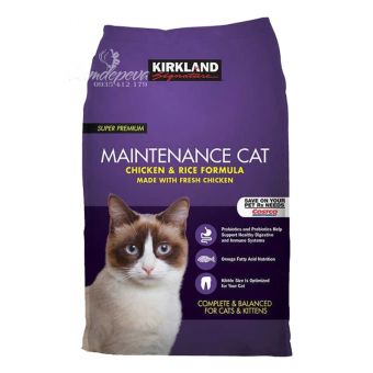 Thức ăn cho mèo Kirkland Maintenance Cat vị gà và gạo