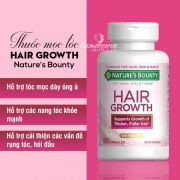 Viên uống mọc tóc Hair Growth Nature’s Bounty 90 Capsules