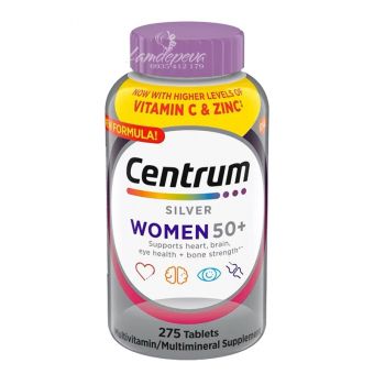 Viên Vitamin Cho Phụ Nữ Centrum Silver Women's 50+ - 275 Viên