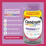 Viên Vitamin Cho Phụ Nữ Centrum Silver Women 50+ Của Mỹ 250 viên