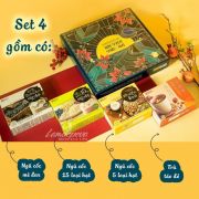 Bộ quà tặng Damtuh Gift Set 4 hộp ngũ cốc và trà Hàn Quốc