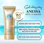 Gel chống nắng Anessa Perfect UV tuýp 90g SPF 50+ Nhật Bản