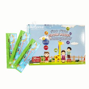 Siro tăng chiều cao Grow Plus+ của Nhật Bản hộp 30 gói