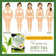 Trà giảm cân Orihiro Diet Tea 8kg Labehe Nhật Bản hộp 36 gói