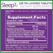 Viên uống hỗ trợ giấc ngủ Nature’s Bounty Sleep 3 Melatonin của Mỹ