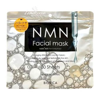 Mặt nạ NMN Facial Mask Biorica 30 miếng của Nhật Bản 